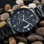 Engraved Black Chronograph Watch - Personalized Sentimental Gift for Grandpa | Durable, Stylish, and Thoughtful - Always Look Up to You