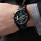 Engraved Chronograph Watch - Personalize with your custom message | Sentimental Keepsake Gift for the Guy who has everything