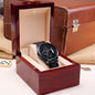 Engraved Chronograph watch | Unique Meaningful gift for Grandfather on National Grandparents Day | Sentimental Keepsake | Fishing Memories