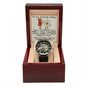 Skeleton Watch with Funny Message for Hubby | Perfect Anniversary or Birthday Gift for Husband | To My Sizzling Hubby
