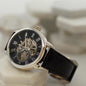 Anniversary Gift for Husband | Romantic Present for Hubby | Message Card with Openwork Watch | Endless Moments