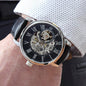 Skeleton Watch with Funny Message Card for Hubby | Humorous Anniversary or Birthday Gift for Husband | My Favorite Housemate