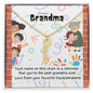Personalized Name Necklace for Grandma who has everything | Cherished Keepsake Sentimental gift for your Grandmother | Best Grandma Ever