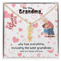 Personalized Name Necklace for Grandma who has everything | Cherished Keepsake Sentimental gift for your Grandmother | The Best Grandkids