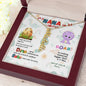 Personalized Name Necklace for Grandma who has everything | Cherished Keepsake Sentimental gift for your Grandmother | Nana-saurus