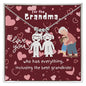 Personalized Kid Charm Necklace Gift for Grandma who has everything | Unique Sentimental Keepsake | The Best Grandkids