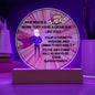 Grandparent day Gift for Gramps | Thoughtful Cute present for Grandpa who has everything | LED Acrylic Plaque | Superhero Grandfather