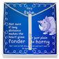 LDR Gift | Long Distance Relationship Gift for Him | Long Distance Love | Cute Funny Gift for Husband or Boyfriend | Engraved with Message card