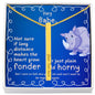 LDR Gift | Long Distance Relationship Gift for Him | Long Distance Love | Cute Funny Gift for Husband or Boyfriend | Engraved with Message card