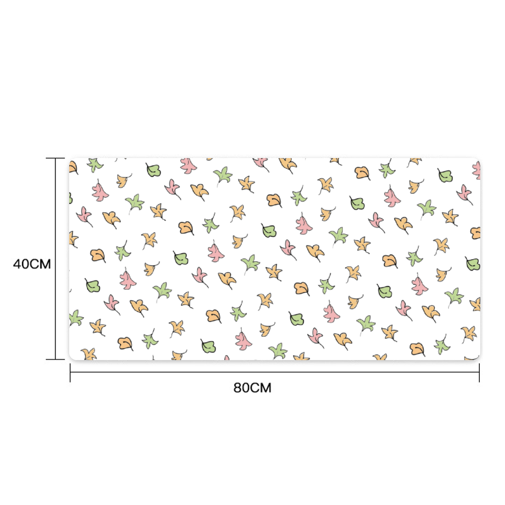 Premium PU Leather Mouse Pads | Non-Slip |Waterproof | Stylish & Durable | Heartstopper Leaves