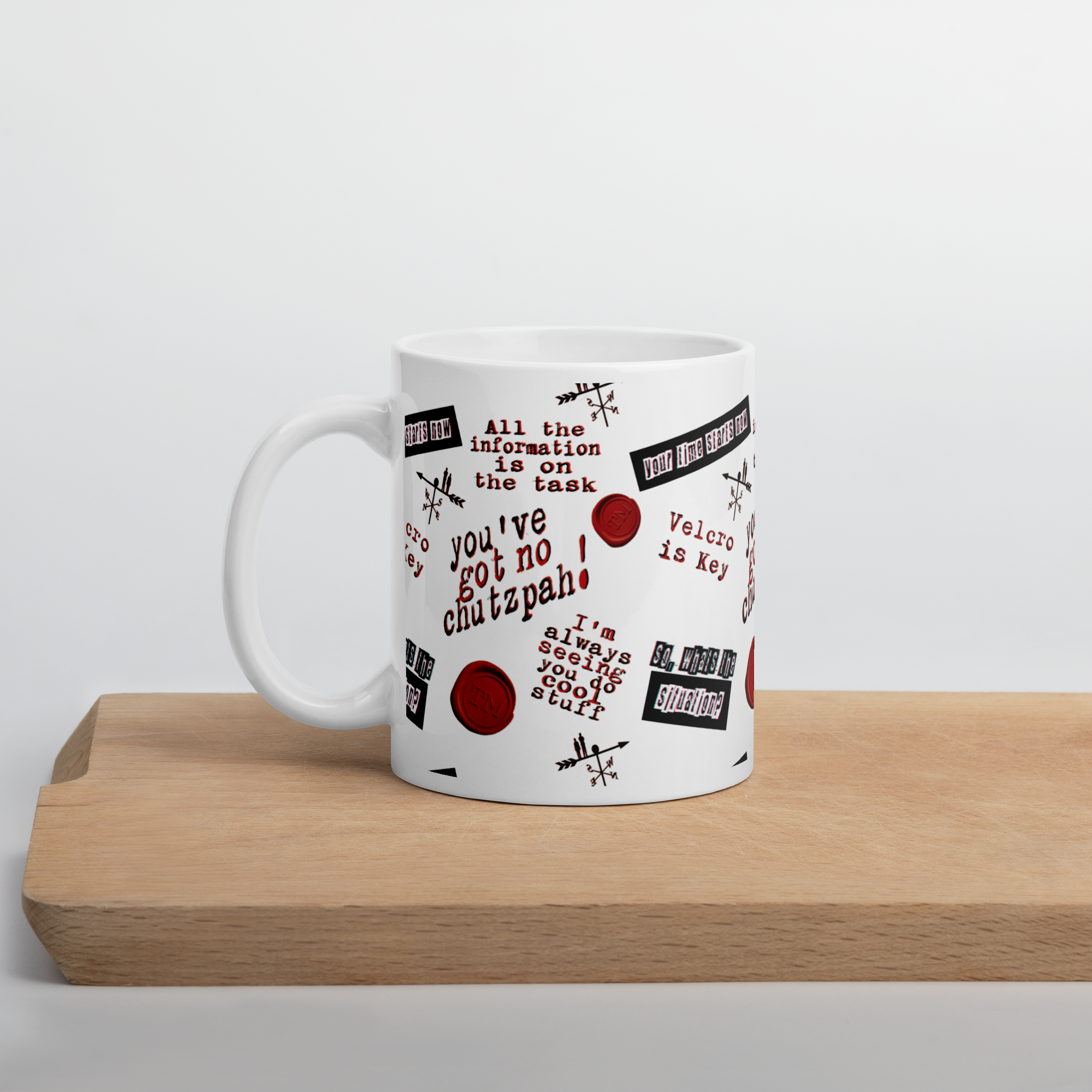 Funny Taskmaster Quotes - Color Changing Mug | Best Friend Gift –- British TV Series | Live UK Show - 11oz