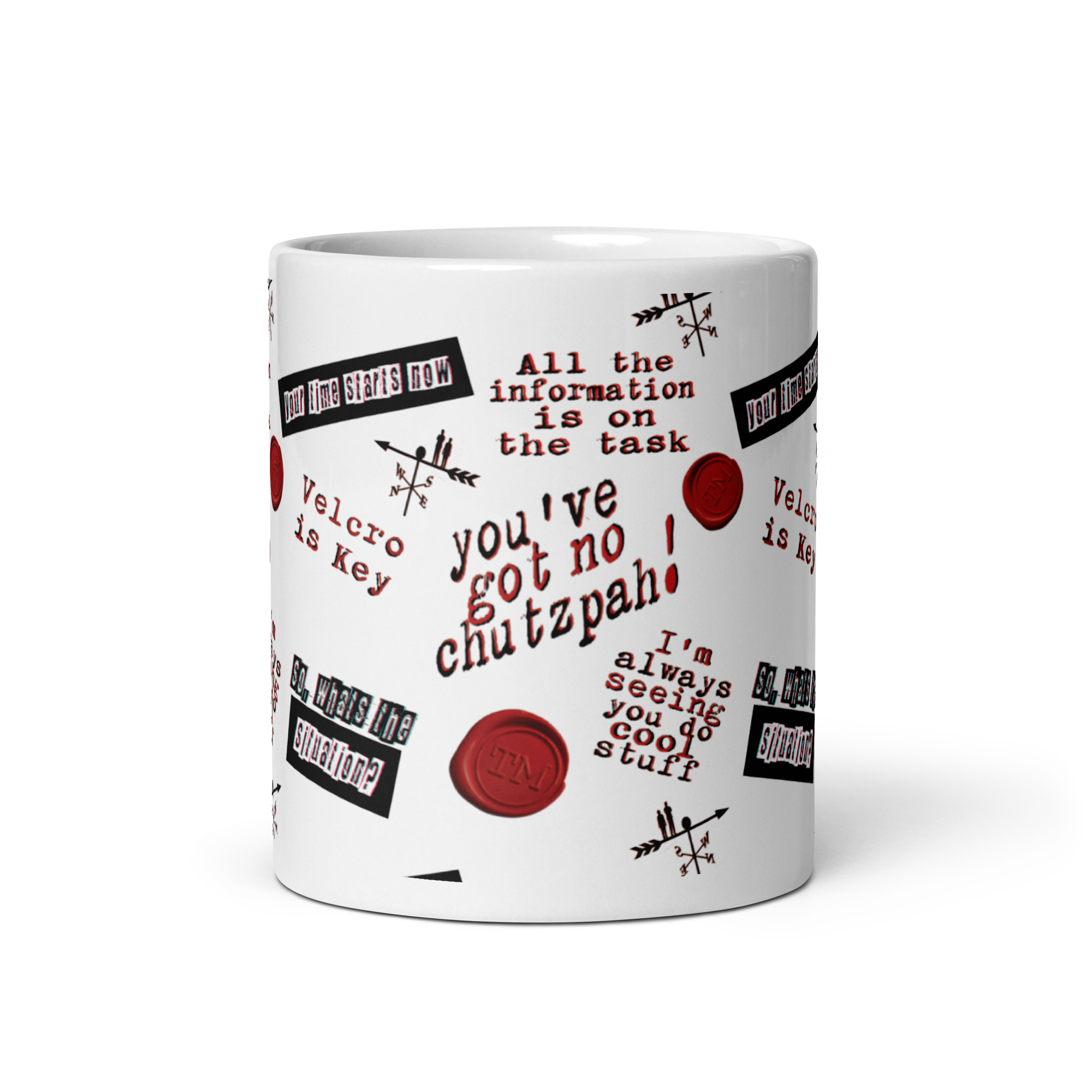 Funny Taskmaster Quotes - Color Changing Mug | Best Friend Gift –- British TV Series | Live UK Show - 11oz