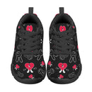 Kids Running Shoes | Back to School Kids Sneakers | Unisex Childrens Trainers | Cute Bunny and Hearts