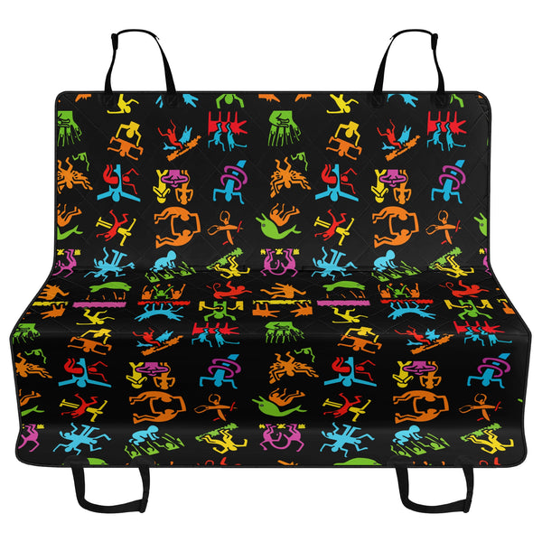 Dog Car Seat Covers and Hammocks | Pet Accessories | Back Seat Cover for Dogs and Cats-Haring style