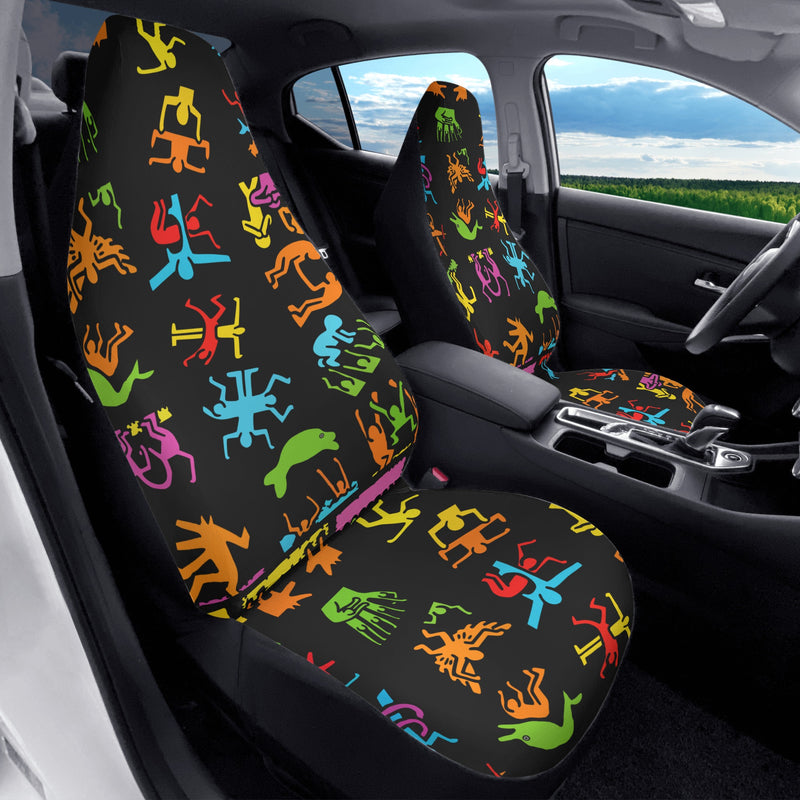 Car Accessories | Car Seat Covers for Front | Set of 2 | Sweat Protector | Vehicle Interiors– Haring style