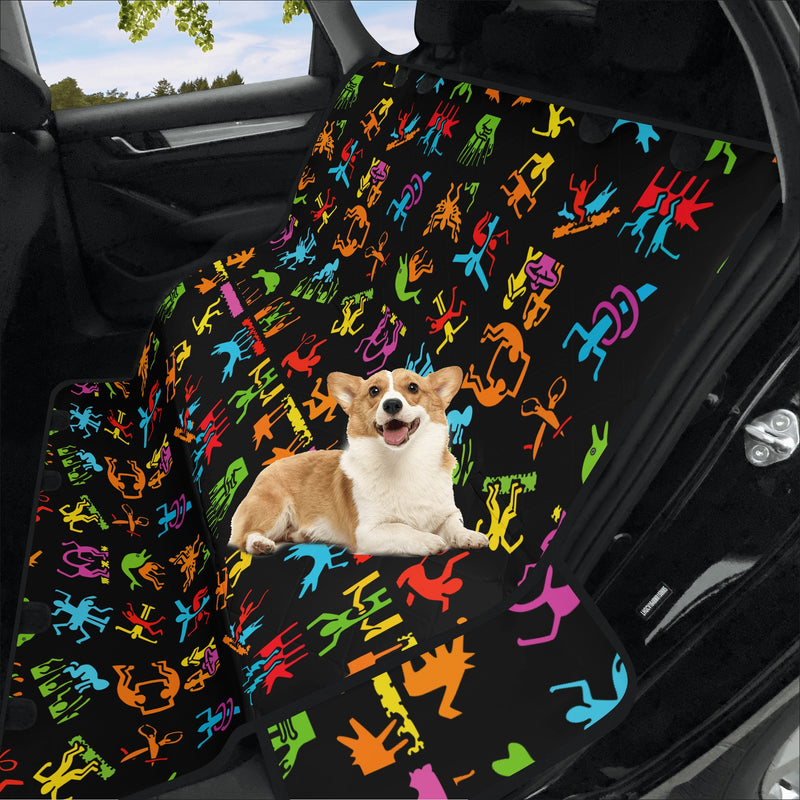 Dog Car Seat Covers and Hammocks | Pet Accessories | Back Seat Cover for Dogs and Cats-Haring style