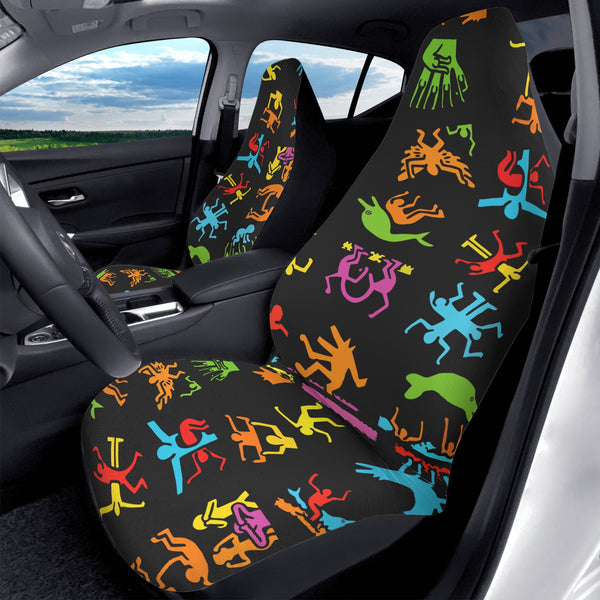 Car Accessories | Car Seat Covers for Front | Set of 2 | Sweat Protector | Vehicle Interiors– Haring style