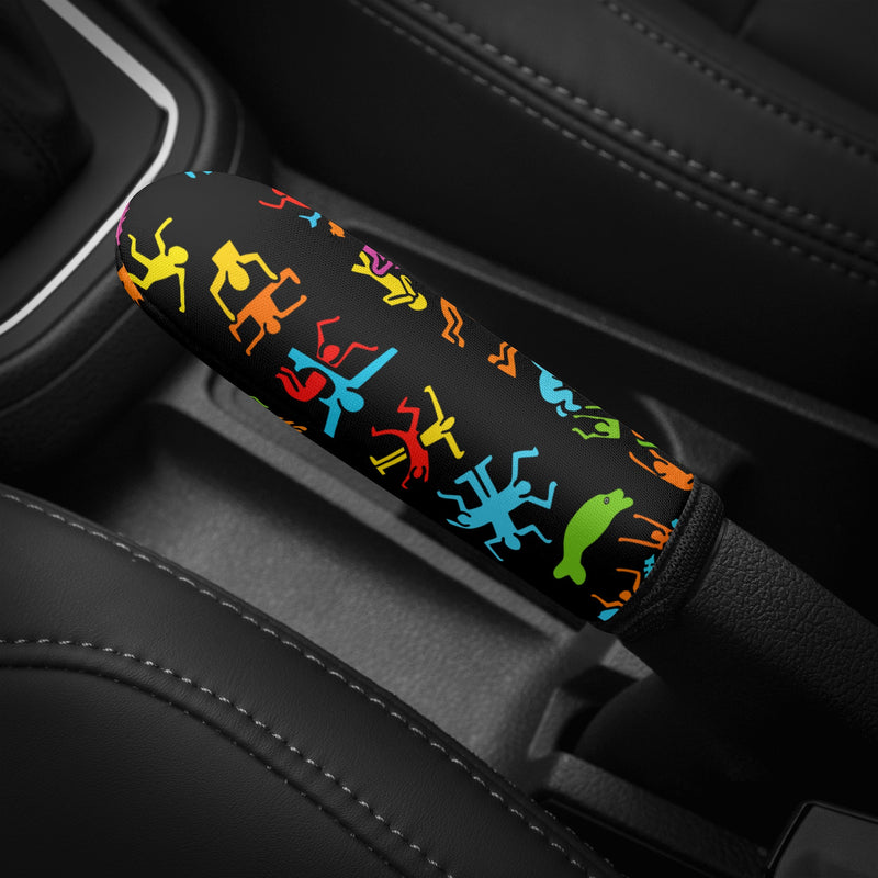 Universal Handbrake Cover for Cars | Hand Brake Protector | Vehicle Handbrake Sleeve - Haring style