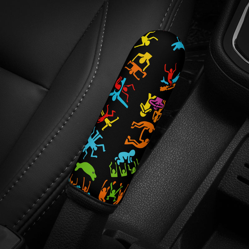 Universal Handbrake Cover for Cars | Hand Brake Protector | Vehicle Handbrake Sleeve - Haring style