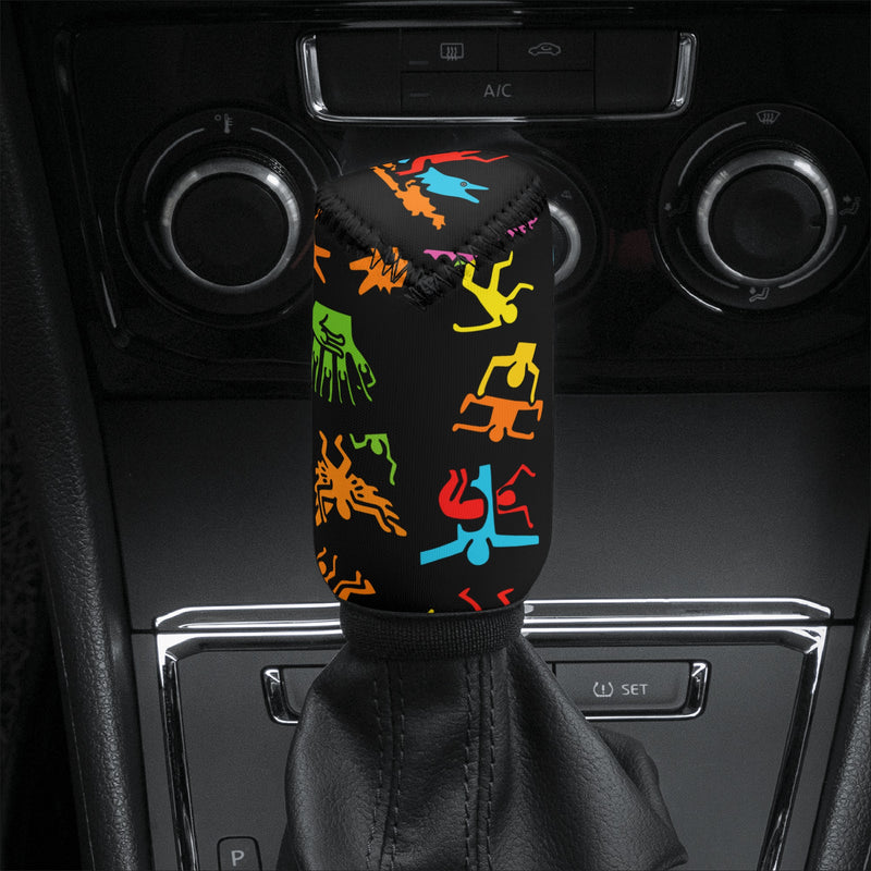 Gear Knob Cover for Cars | Manual or Automatic Transmission stick cover | Car Shifter Gear cover-Haring style