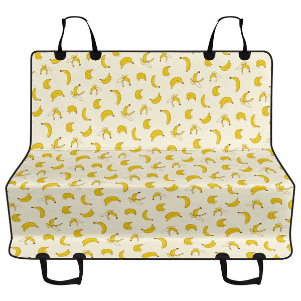 Dog Car Seat Covers and Hammocks | Pet Accessories | Back Seat Cover for Dogs and Cats - Bananas Pattern