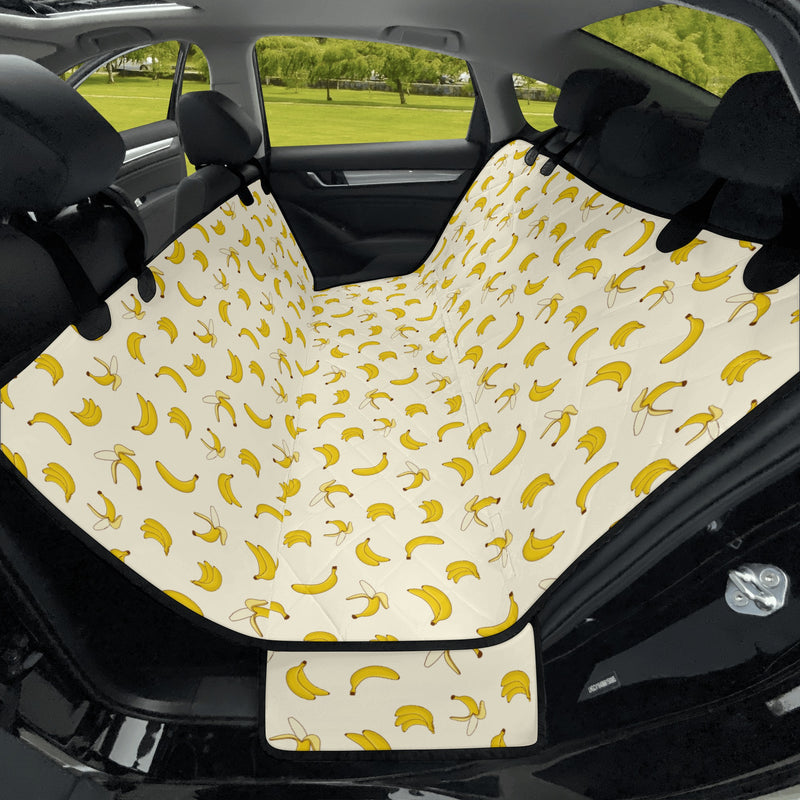 Dog Car Seat Covers and Hammocks | Pet Accessories | Back Seat Cover for Dogs and Cats - Bananas Pattern