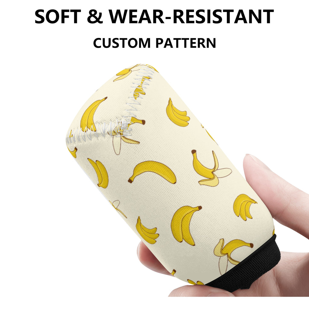 Gear Knob Cover for Cars | Manual or Automatic Transmission stick cover | Car Shifter Gear cover -Yellow Bananas