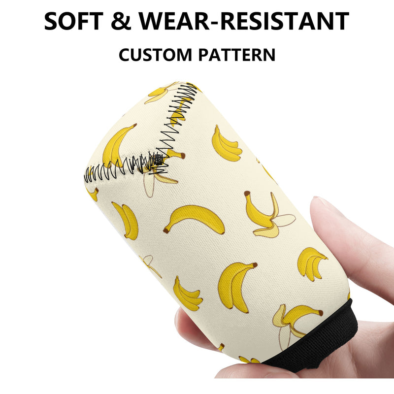 Gear Knob Cover for Cars | Manual or Automatic Transmission stick cover | Car Shifter Gear cover -Yellow Bananas