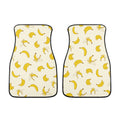 Car Floor Mats | Set of 2 | Universal size | All Weather proof | Affordable | Washable- Yellow Bananas