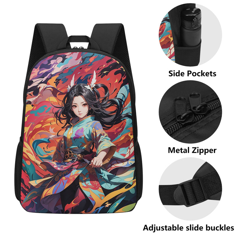 Anime backpacks for Middle school and High School | Trendy Fan Gear for Teenagers | Slayer of Demon -Nezuko