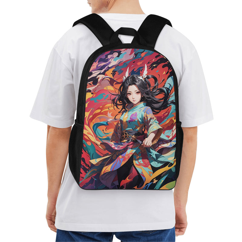 Anime backpacks for Middle school and High School | Trendy Fan Gear for Teenagers | Slayer of Demon -Nezuko