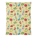 Affordable and soft flannel blankets for kids | Seuss inspired pattern | Whimsical Dreams