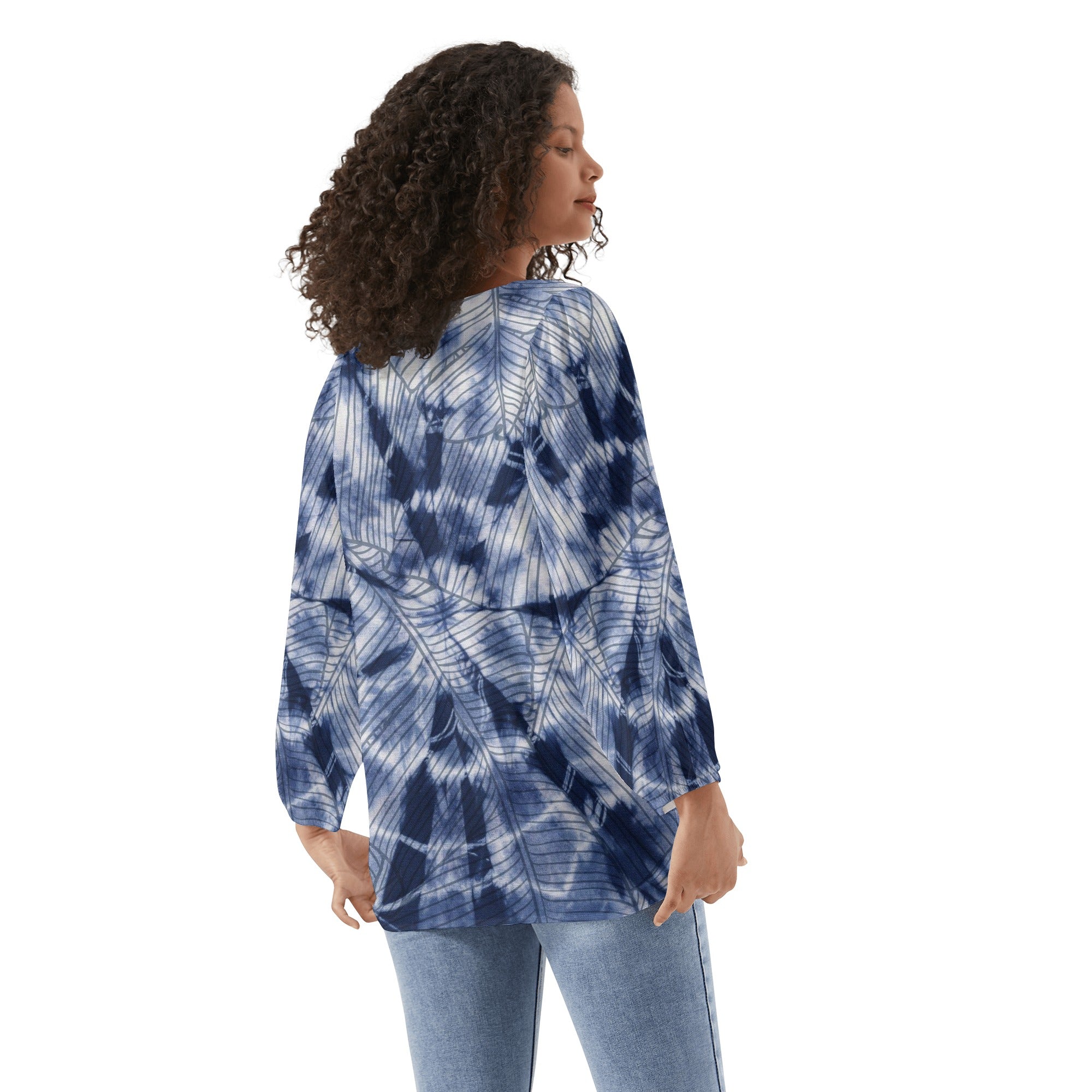 Virgo Woman Zodiac Sign Long Sleeve Chiffon Blouse Inspired by Astrology and Horoscope