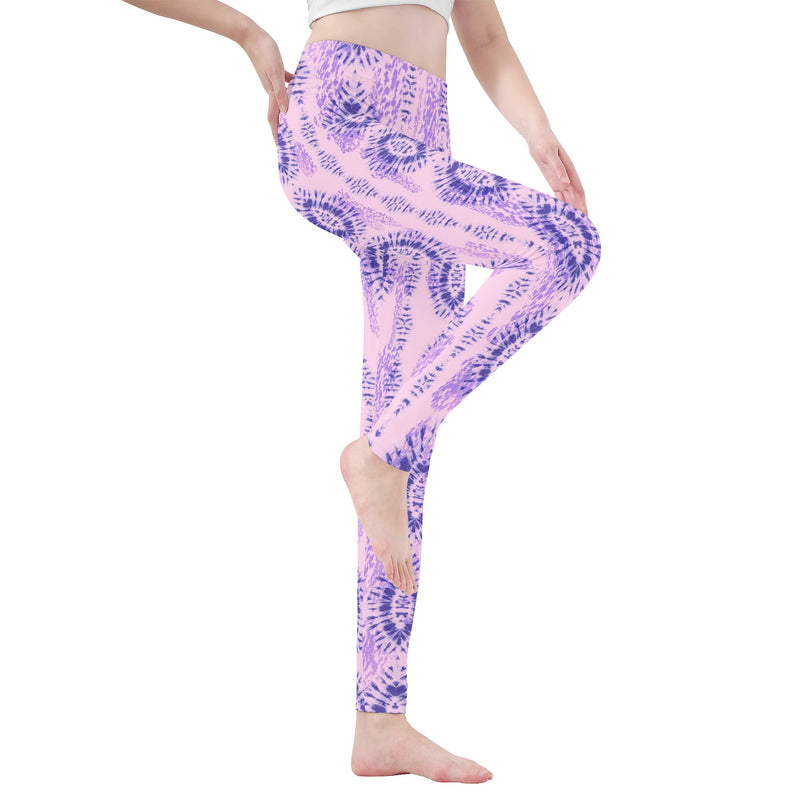 Leggings for Women | Petite to Plus Size | High Waisted | Ankle Length | Tie and Dye | Scorpio Womens Leggings