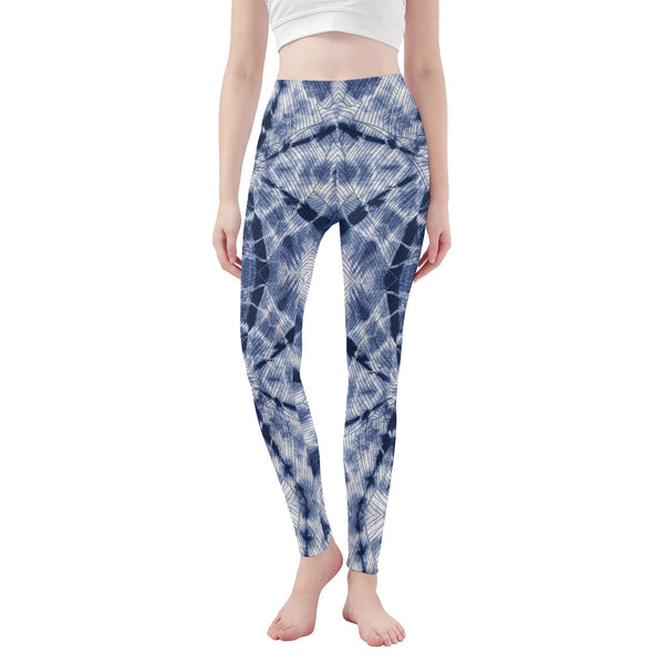 Leggings for Women | Petite to Plus Size | High Waisted | Ankle Length | Tie and Dye | Virgo Womens Leggings