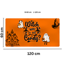 Premium PU Leather Mouse Pads | Non-Slip |Waterproof | Stylish & Durable | Halloween Witch