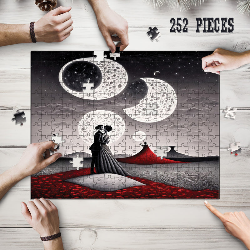 Jigsaw Puzzle Games for Adults and Kids | Fun Family time activity for Game nights | Wooden Jigsaw Puzzles | Alien Love