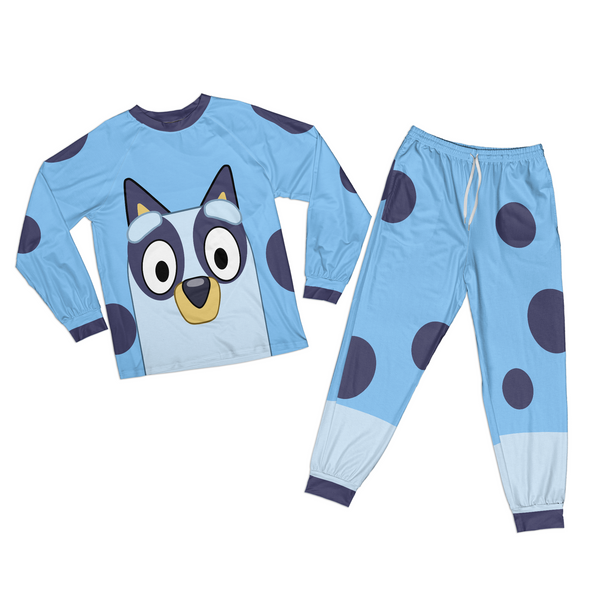 Matching Christmas Family Pjs | Blue Heeler Custom Pajama Set for Kids | Personalized Costume for Birthday