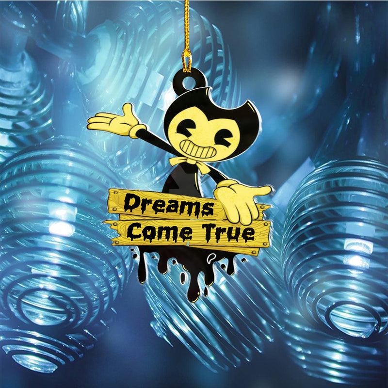 Halloween decoration items| Halloween xmas decorations | Custom Acrylic Fun Holiday Christmas Décor Ornaments | Bendy Dreams