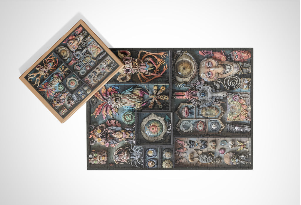 Jigsaw Puzzle Games for Adults and Kids | Fun Family time activity for Game nights | Wooden Jigsaw Puzzles | Alien Creatures