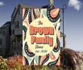 Custom GARDEN FLAGS | Welcome House Flag | Personalized Name | Double-Sided, UV Resistant Polyester | Pretty Paisley