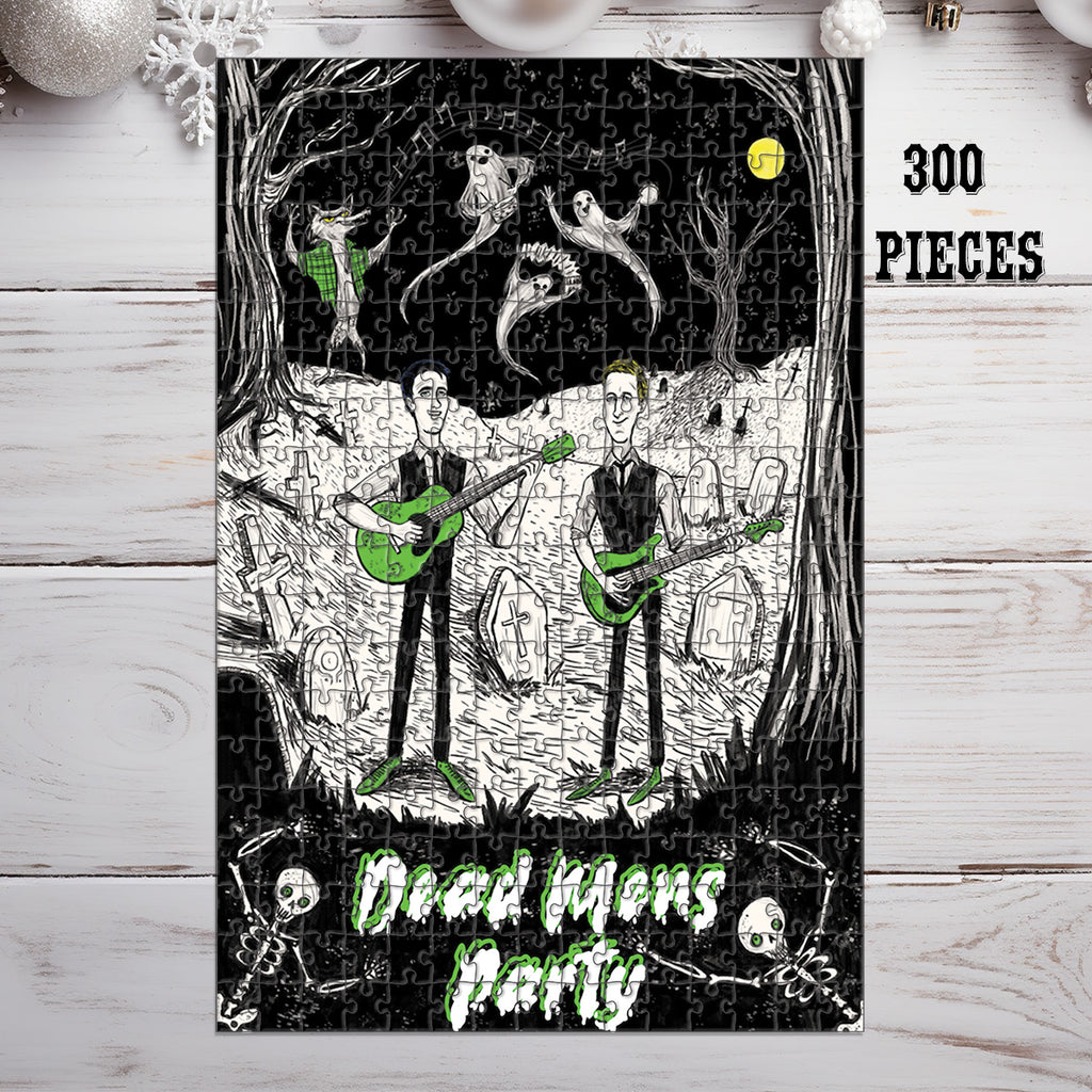 Dead's Man Party 300-piece Halloween jigsaw puzzle