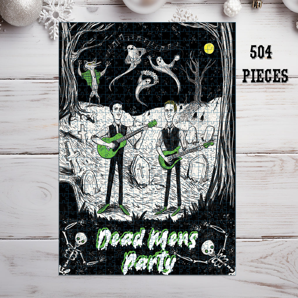 Dead's Man Party 504-piece Halloween jigsaw puzzle