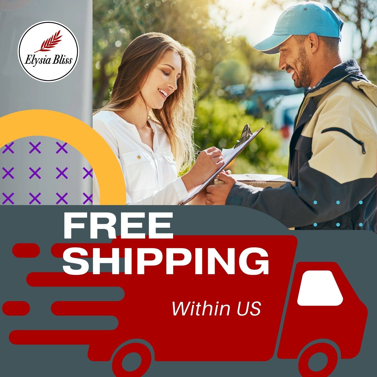 Free US standard shipping information for ElysiaBliss wooden jigsaw puzzles