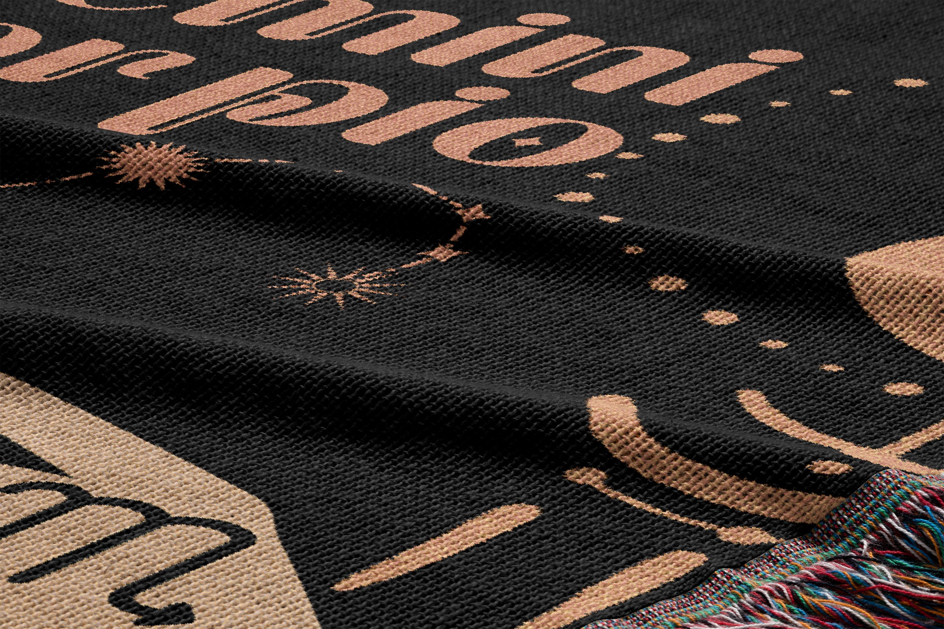 Gemini and Scorpio Zodiac Compatibility Woven Throw Tapestry - Elevate home decor with this boho-inspired, celestial charm blanket. Perfect for astrology enthusiasts, featuring Gemini and Scorpio sun signs, adding unique, artistic flair to your living space. Premium cotton, cozy, and decorative.