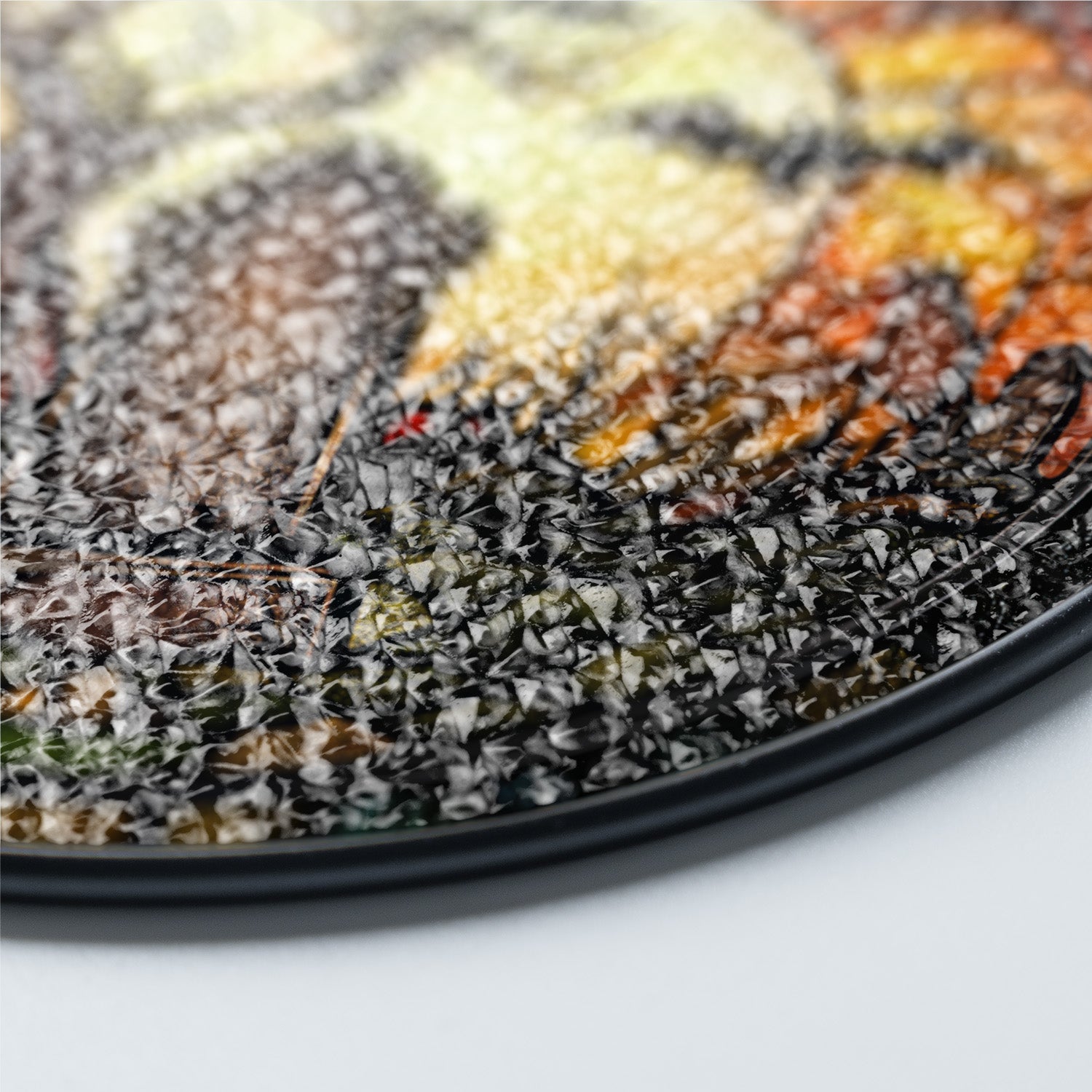 Halloween Stained Glass Suncatcher Collection | Decorative Window Hanging | Multiple Sizes | Holiday Decor Accents | Night at Cemetery