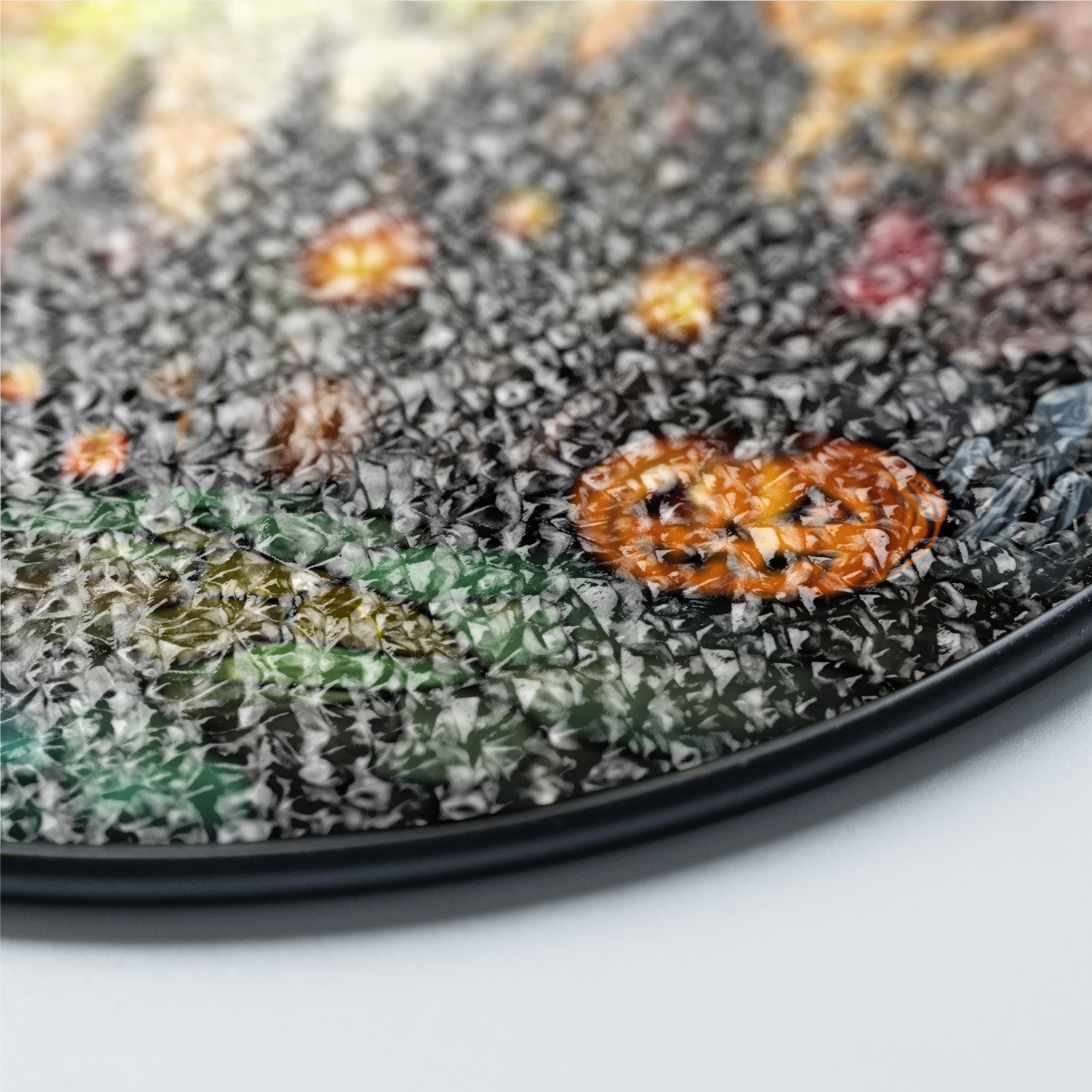 Halloween Stained Glass Suncatcher Collection | Decorative Window Hanging | Multiple Sizes | Holiday Decor Accents | Creepy Castle