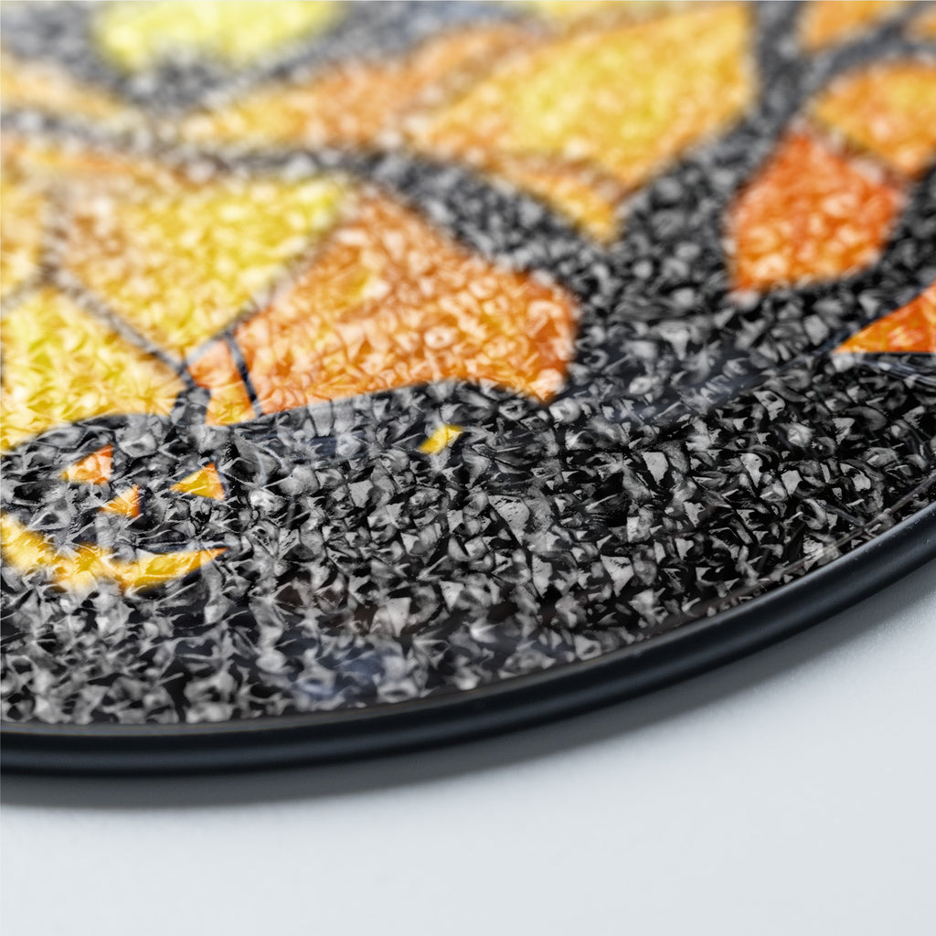 Halloween Stained Glass Suncatcher Collection | Decorative Window Hanging | Multiple Sizes | Holiday Decor Accents | Creepy Nights