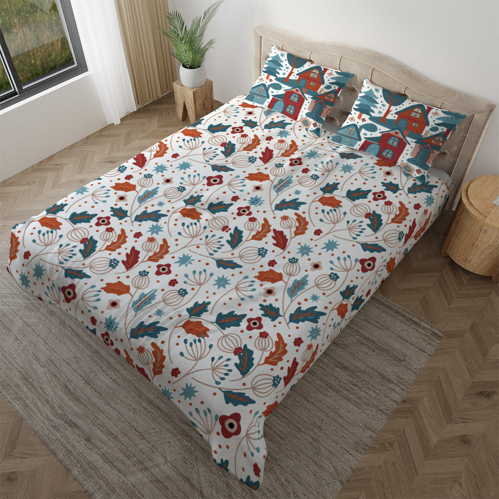 Scandinavian Night Baby Twin duvet cover with matching pillowcase