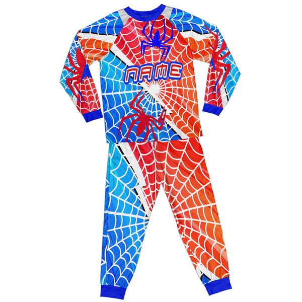 Personalized Family Pajama Sets | Matching Xmas Jammies for KIDS | Christmas Holiday family PJs | Spider Man nightsuit